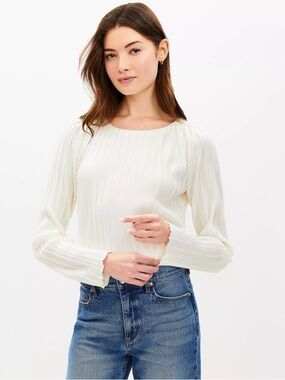 Loft Pleated Blouse
